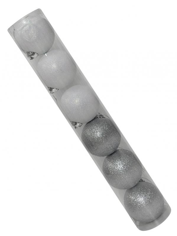 Набор елочных шаров MIS LT №68 d 80 мм 6 шт./уп. - фото 1 Набор елочных шаров MIS LT №68 d 80 мм 6 шт./уп. - фото 1