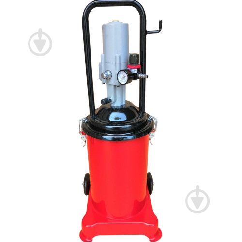 Нагнетатель консистентной смазки G.I. KRAFT AGL-12 с пневмоприводом 12 л - фото 1