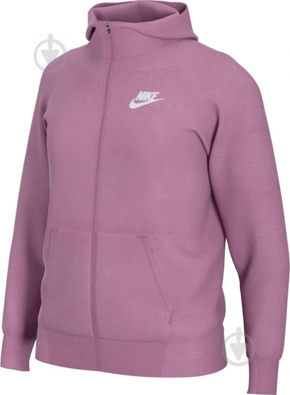 Джемпер Nike G NSW PE FULL ZIP BV2712-693 рожевий - фото 3