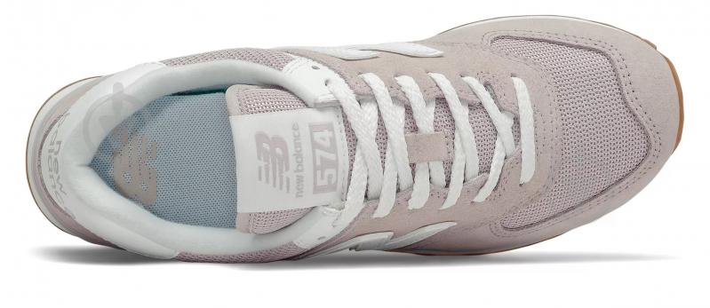 Кроссовки женские демисезонные New Balance WL574PA2 р.37,5 розовые - фото 3