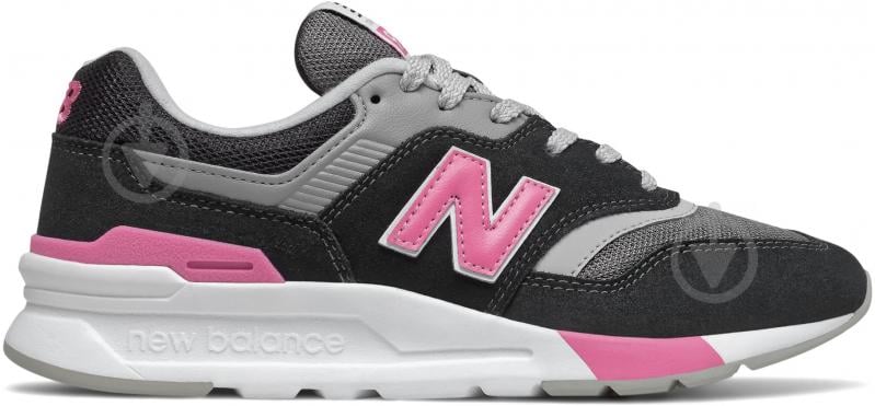 Кроссовки женские демисезонные New Balance CW997HVL р.36,5 черно-розовые - фото 1