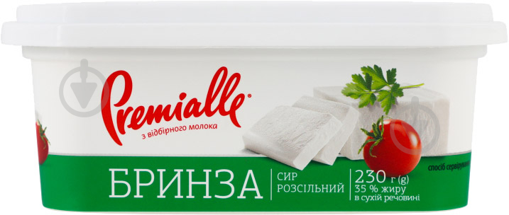 Сыр ТМ Premialle мягкая Бринза 35% 230г - фото 2