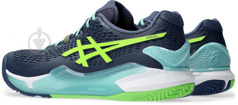 Кроссовки мужские демисезонные Asics GEL-RESOLUTION 9 PADEL 1041A334_402 р.44 синие - фото 5