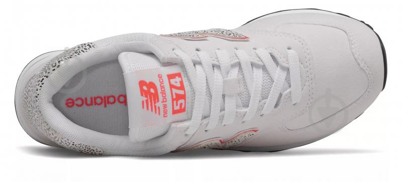 Кроссовки женские демисезонные New Balance WL574AP2 р.37,5 белые - фото 3