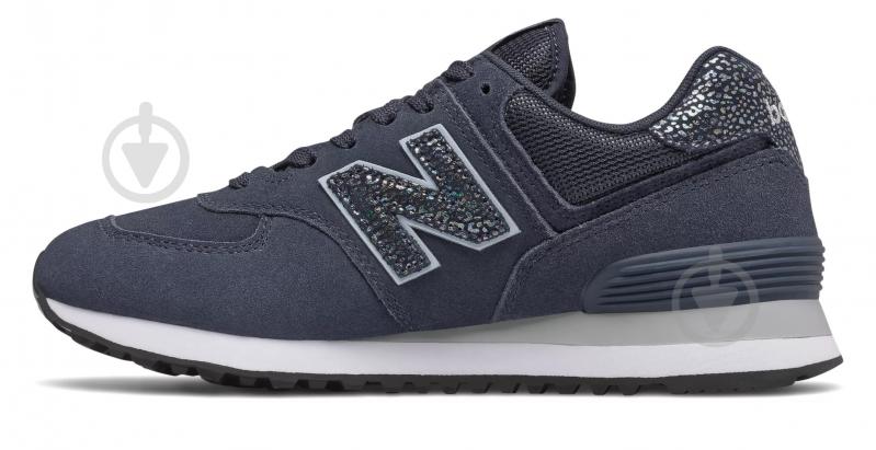 Кросівки жіночі демісезонні New Balance WL574AM2 р.39 сині - фото 2 Кросівки жіночі демісезонні New Balance WL574AM2 р.39 сині - фото 2