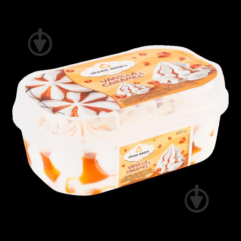 Мороженое Три Ведмеді vanilla&caramel 450 г - фото 9