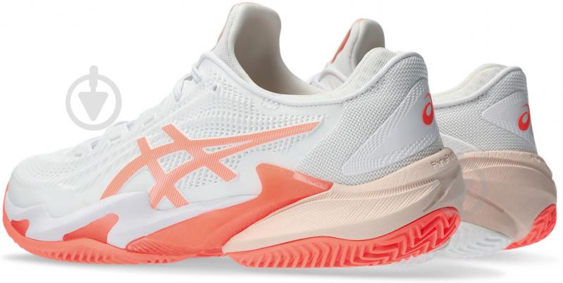 Кросівки жіночі демісезонні Asics COURT FF 3 CLAY 1042A221_103 р.38 білі - фото 5