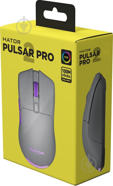 Мышь Hator Pulsar 2 Pro titanium (HTM-526) - фото 7