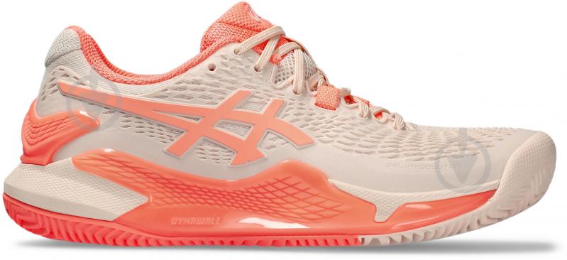 Кросівки жіночі демісезонні Asics GEL-RESOLUTION 9 CLAY 1042A224_700 р.36 коралові - фото 1