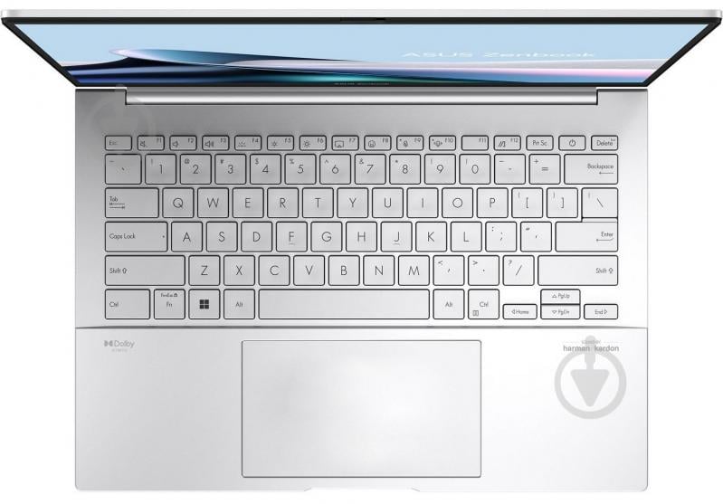 Ноутбук Asus Zenbook 14 UX3405MA-PP048X 14" (90NB11R2-M00270) foggy silver - фото 4