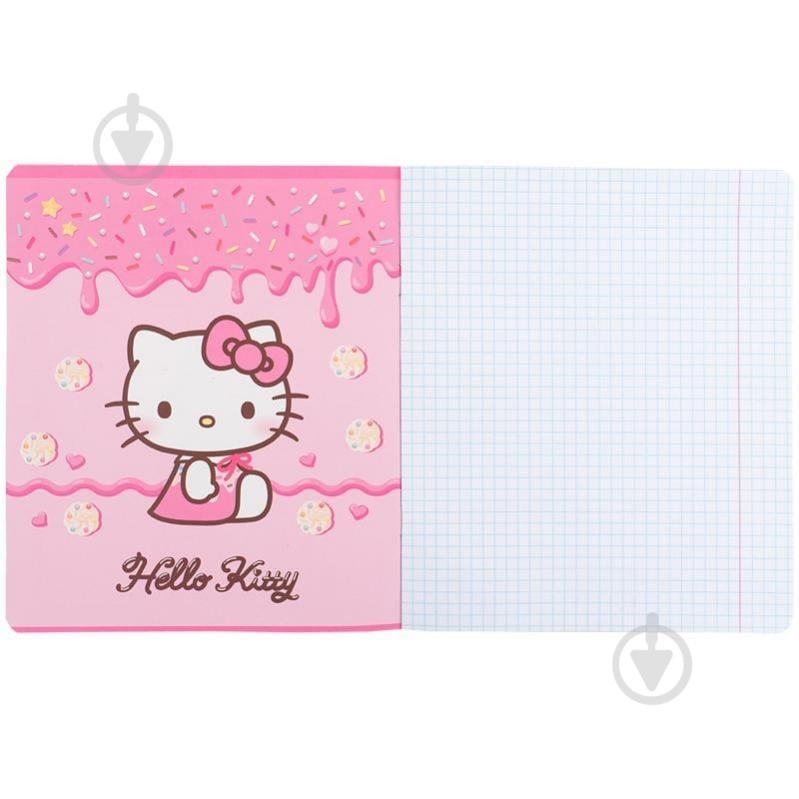 Тетрадь школьная 12 лист. клетка Hello Kitty-2 KITE - фото 2 Тетрадь школьная 12 лист. клетка Hello Kitty-2 KITE - фото 2