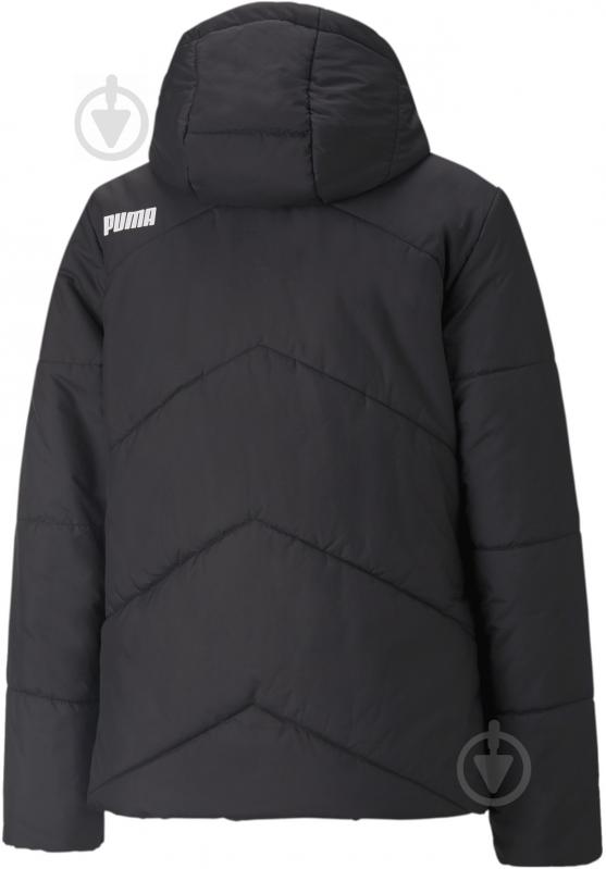 Куртка жіноча Puma ESS Padded Jacket 58764801 р.XS чорна - фото 2