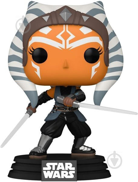 Фігурка Funko Bobble Star Wars Mandalorian Ahsoka w/ Sabers 54527 (FUN25491303) - фото 1