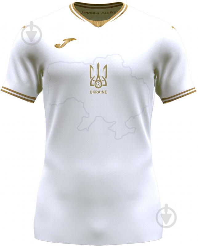 Футболка Joma FED. FUTBOL UCRANIA AT102404A200 р.XS белый - фото 1