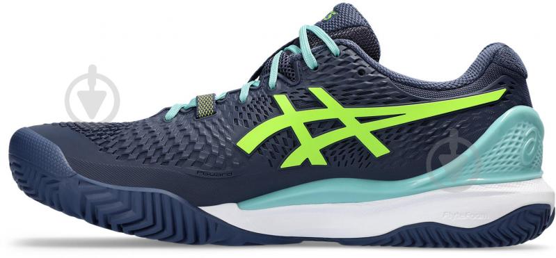 Кросівки чоловічі демісезонні Asics GEL-RESOLUTION 9 PADEL 1041A334_402 р.46 сині - фото 2