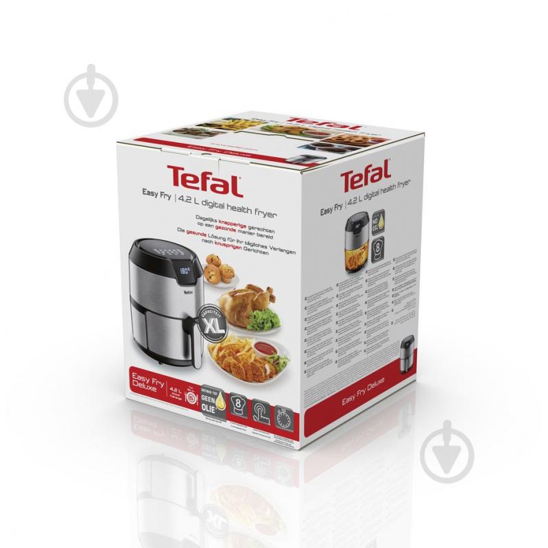 Мультипечь Tefal Easy Fry Deluxe EY401D15 - фото 4