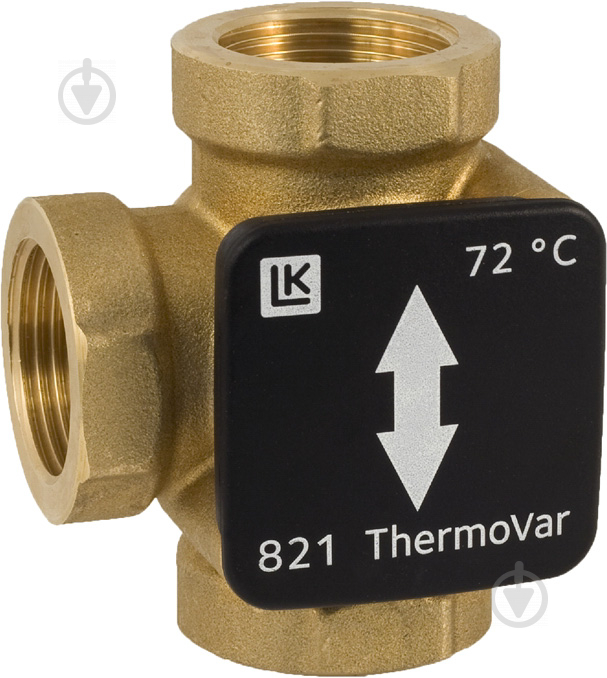 Клапан термостатичний LK Armatura LK 821 Termo Var 1 1/4" 55 °C (180550) - фото 1