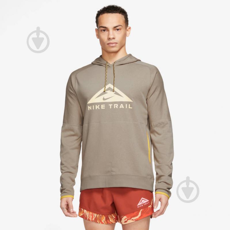 Джемпер Nike M NK DF MAGIC HOUR HOODIE DV9324-247 р.S бежевый - фото 1