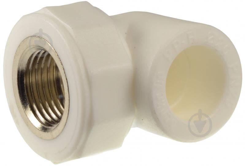 Угол переходной Berke Plastik білий PP-R В.Р. 20x1/2" - фото 1 Угол переходной Berke Plastik білий PP-R В.Р. 20x1/2" - фото 1