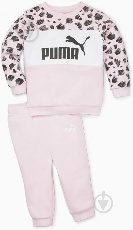 Спортивный костюм Puma ESS+ PUMA MATES INFANTS JOGGER FL 67335062 розовый - фото 1