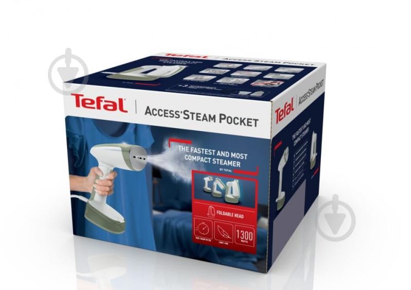 Отпариватель ручной Tefal ACCESS'STEAM POCKET DT3053E1 - фото 4