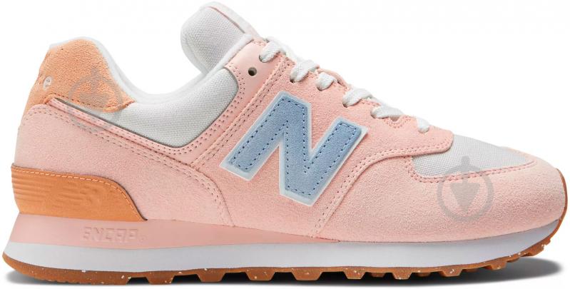 Кроссовки женские демисезонные New Balance WL574RB2 р.38 розовые - фото 2