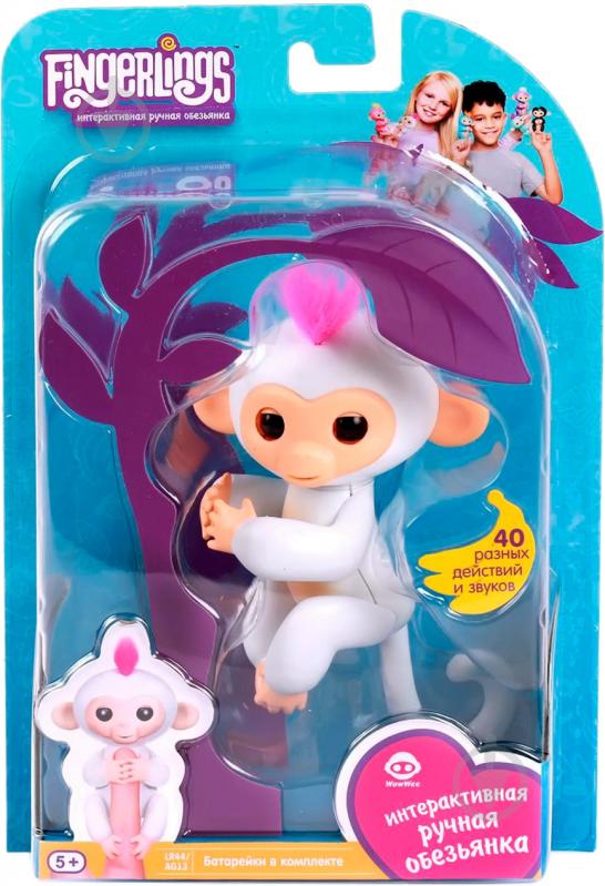 Игрушка интерактивная Wow Wee обезьянка София W3700/37023 - фото 4 Игрушка интерактивная Wow Wee обезьянка София W3700/37023 - фото 4