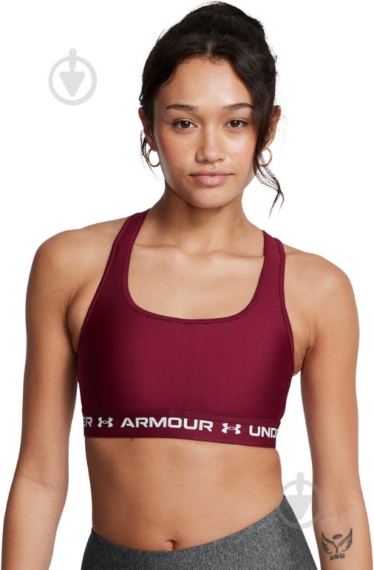 Бра Under Armour CROSSBACK MID BRA 1361034-625 р.M червоний - фото 3