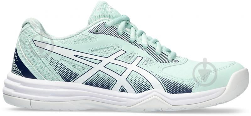 Кроссовки женские демисезонные Asics COURT SLIDE 3 1042A209_402 р.36 бирюзовые - фото 1