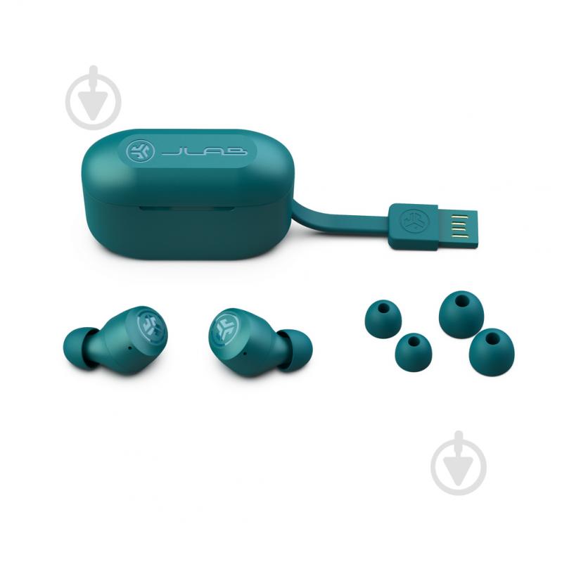 Bluetooth-гарнітура JLab GO Air POP teal (IEUEBGAIRPOPRTEL124) - фото 5