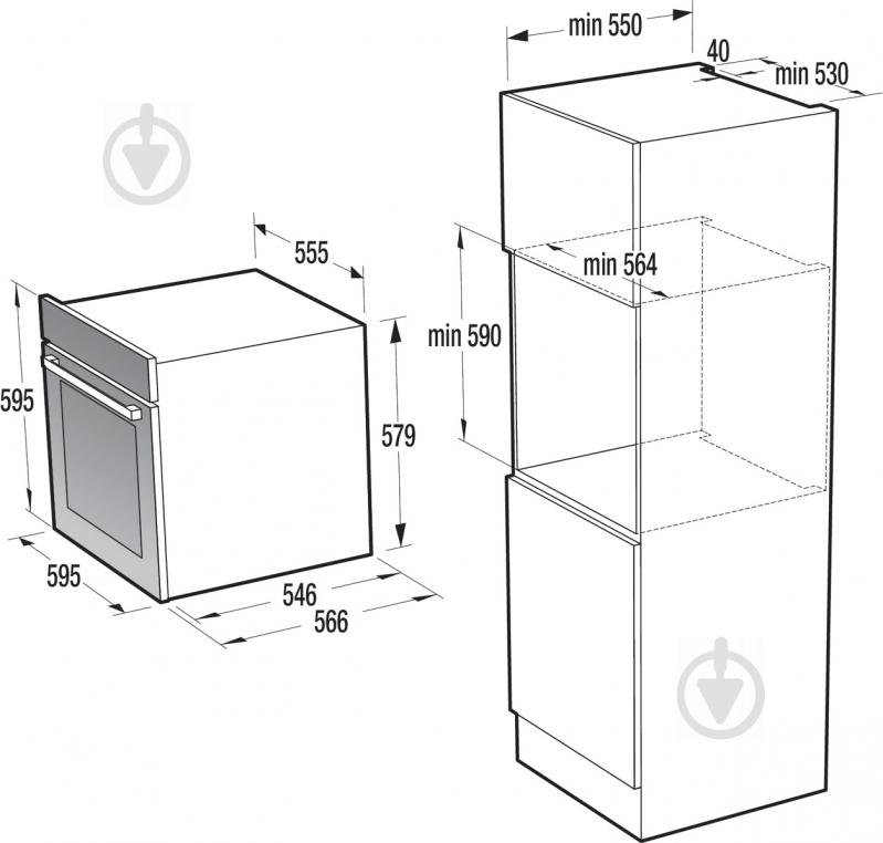 Духова шафа Gorenje GP898B - фото 3