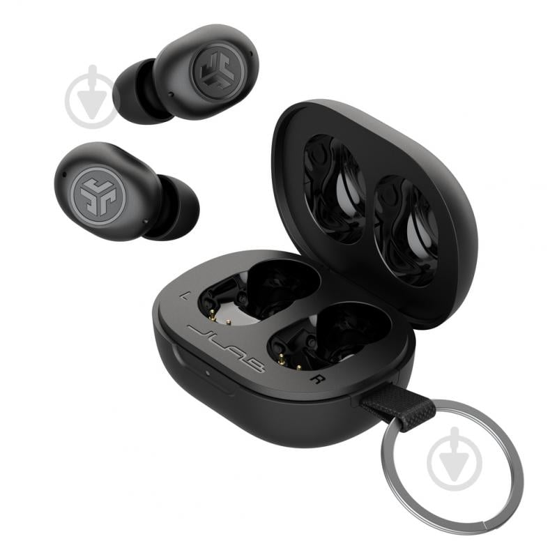 Bluetooth-гарнітура JLab JBuds Mini black (IEUEBJBMINIRBLK124) - фото 2