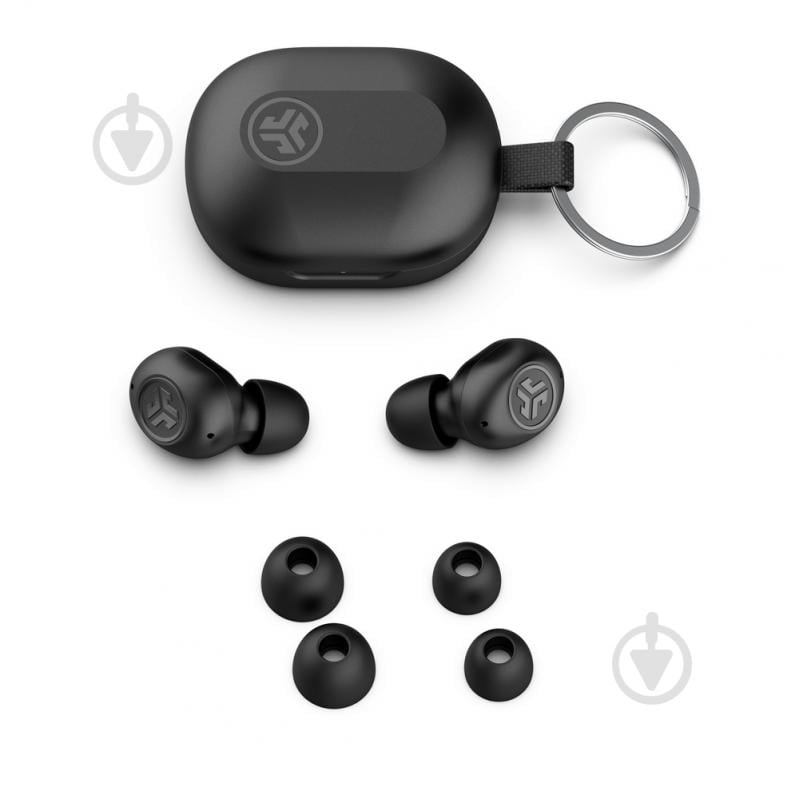 Bluetooth-гарнітура JLab JBuds Mini black (IEUEBJBMINIRBLK124) - фото 3