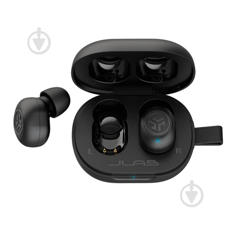 Bluetooth-гарнітура JLab JBuds Mini black (IEUEBJBMINIRBLK124) - фото 5