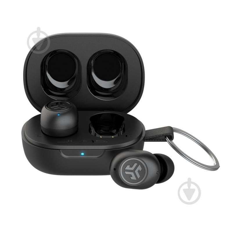 Bluetooth-гарнітура JLab JBuds Mini black (IEUEBJBMINIRBLK124) - фото 7