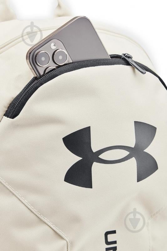 Рюкзак Under Armour HUSTLE LITE BACKPACK 1364180-110 24 л бежевий - фото 4