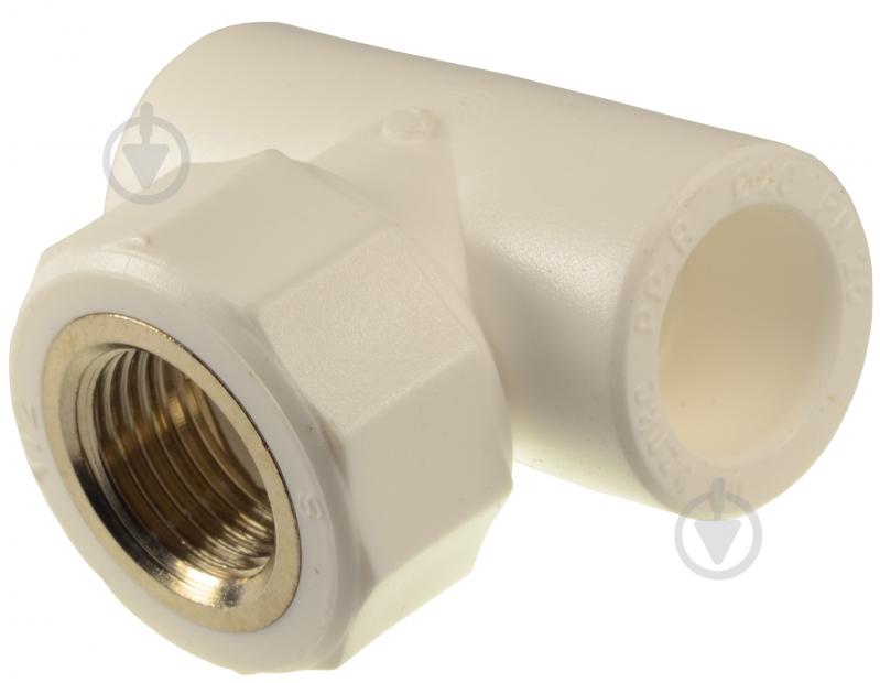 Трійник перехідний Berke Plastik білий PP-R В.Р. 20x1/2" - фото 1 Трійник перехідний Berke Plastik білий PP-R В.Р. 20x1/2" - фото 1