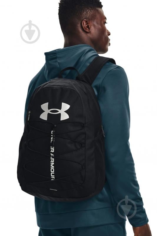 Рюкзак Under Armour HUSTLE SPORT BACKPACK 1364181-001 26 л чорний - фото 6