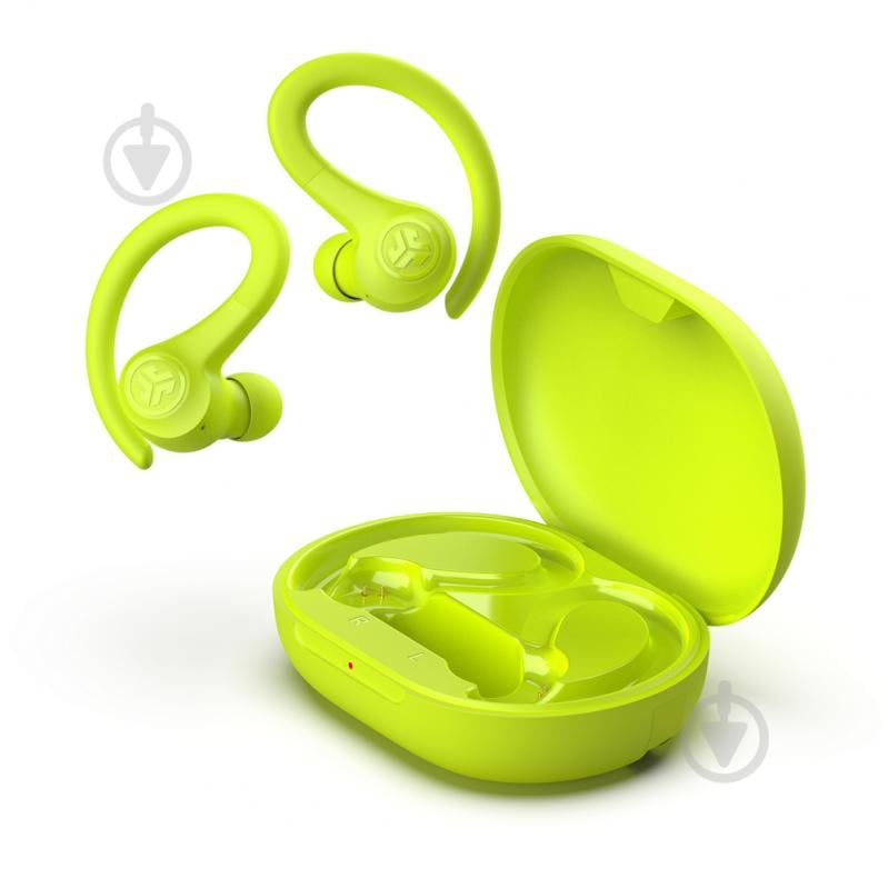 Bluetooth-гарнитура JLab GO Air Sport neon yellow (IEUEBGAIRSPRTRYEL124) - фото 1