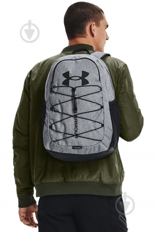 Рюкзак Under Armour HUSTLE SPORT BACKPACK 1364181-012 26 л сірий - фото 7