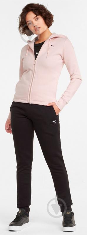 Спортивный костюм Puma Classic Hooded Sweat Suit 58913236 р. M розовый - фото 1