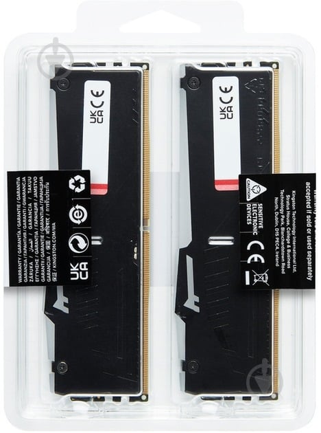 Оперативная память Kingston DDR5 SDRAM 32 GB (2x16GB) 6000 MHz (KF560C30BBAK2-32) Fury Beast Black - фото 6 Оперативная память Kingston DDR5 SDRAM 32 GB (2x16GB) 6000 MHz (KF560C30BBAK2-32) Fury Beast Black - фото 6