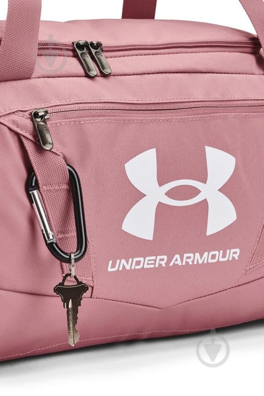 Спортивна сумка Under Armour Undeniable 5.0 Duffle XS 1369221-697 23 л рожевий - фото 3