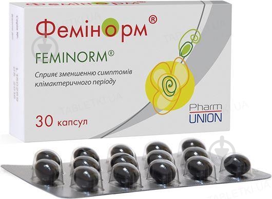 Капсули Laboratorios Liconsa Фемінорм капсули м'як. Желат. (15х2) 30 шт. - фото 1 Капсули Laboratorios Liconsa Фемінорм капсули м'як. Желат. (15х2) 30 шт. - фото 1