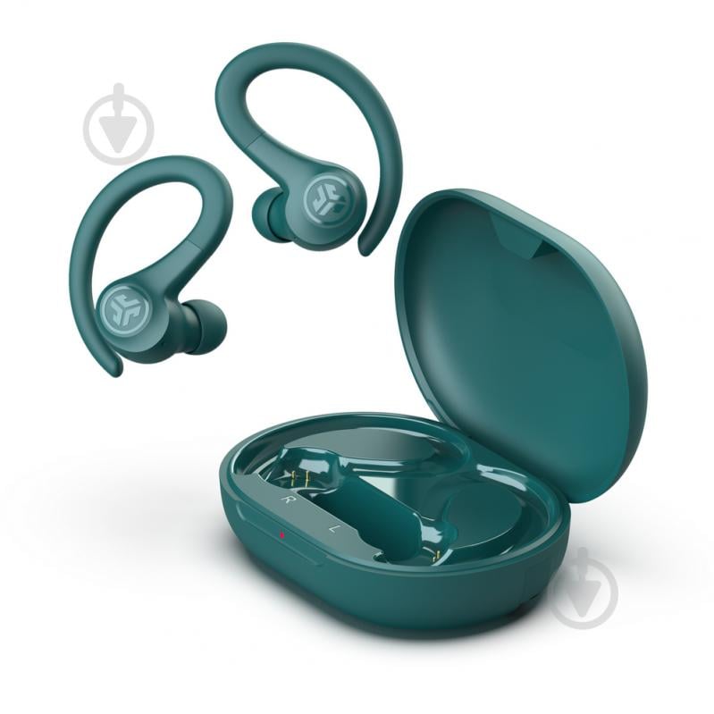 Bluetooth-гарнітура JLab GO Air Sport teal (IEUEBGAIRSPRTRTEL124) - фото 1