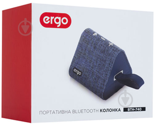 Акустическая система Ergo BTH-740 1.0 blue (BTH-740 Blue) - фото 10