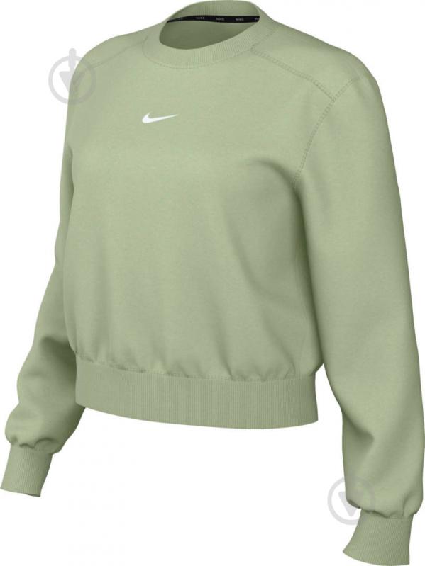 Свитшот Nike W NK ONE DF CREW LBR FB5125-343 р.2XL зеленый - фото 5