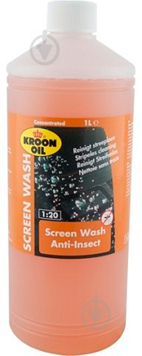 Омыватель стекла KROON OIL ANTI INSECT SCREENWASH 34796 лето 1 л - фото 1