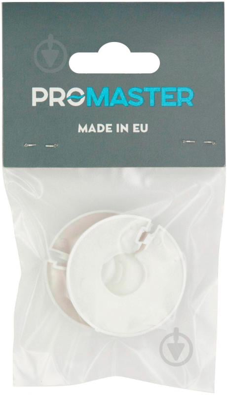 Накладка декоративна розбірна ProMaster 16 мм. (біла) 2 шт. MP ИС.130726 - фото 2