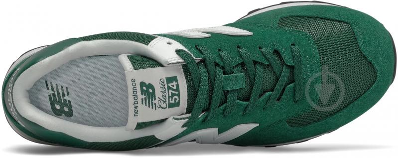 Кросівки чоловічі демісезонні New Balance ML574RO2 р.42 темно-зелені - фото 3